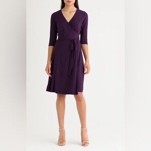 Kiyonna Essential Wrap Dress Sz large